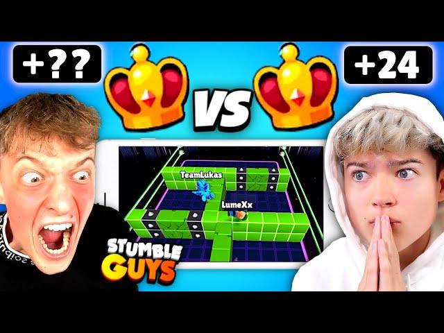 WER SCHAFFT MEHR KRONEN IN 60 MINUTEN in STUMBLE GUYS? ⏰ XXL KRONEN BATTLE!