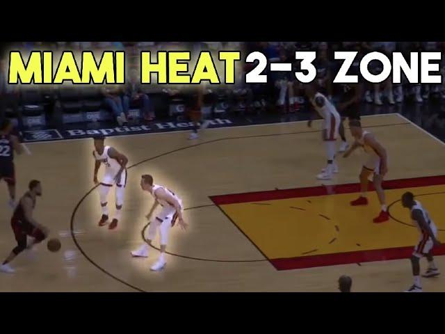 Miami Heat 2-3 Zone Defense Breakdown