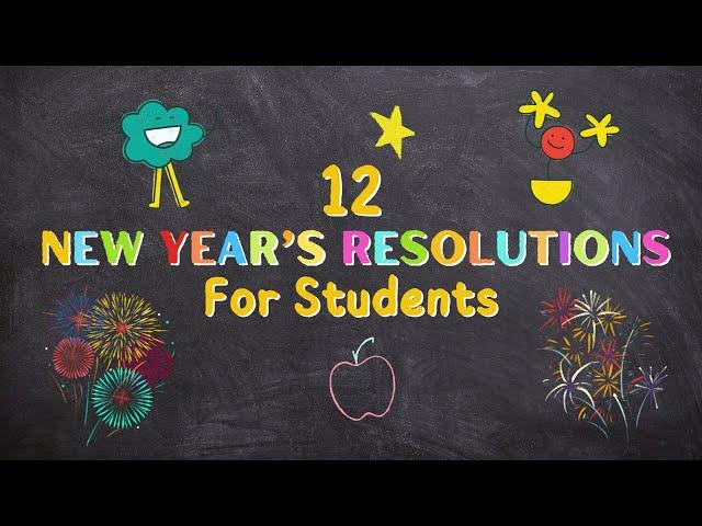 12 New Year's Resolutions for Students 2024 (+ How To Guide) 