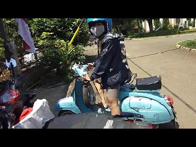 Vespa Putra Raja Imanuel Sipayung