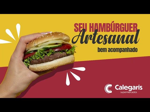 HAMBÚRGUER ARTESANAL + BRINDE ESPECIAL!