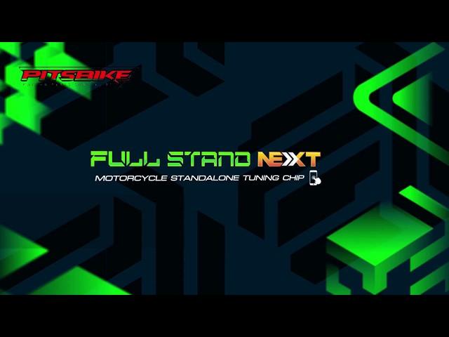 TUTORIAL FULLSTAND NEXT : TPS CALIBRATION, MAP, RPM LIMIT (STREET AND RACE MODE)