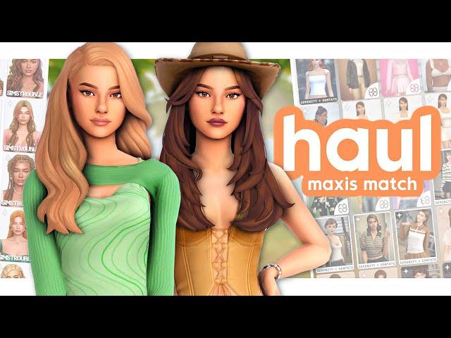 BEST CC FINDS | Sims 4 Custom Content Haul (Maxis Match)