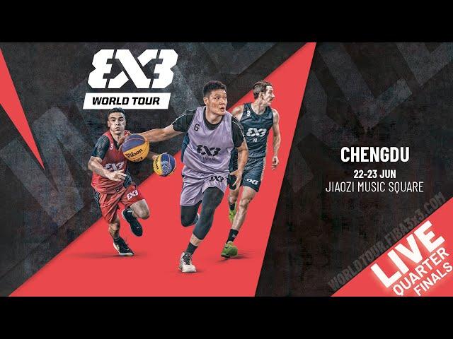 RE-LIVE | FIBA 3x3 World Tour Chengdu 2024 | Quarter-Finals