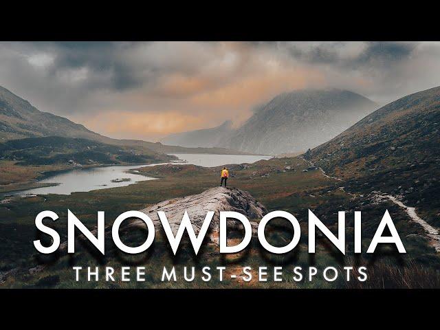 SNOWDONIA, NORTH WALES - 3 MUST SEE SPOTS in the National Park