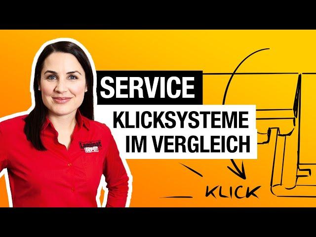 SERVICE - Klicksysteme von Laminat, Vinyl und Rigid-Vinyl im Vergleich