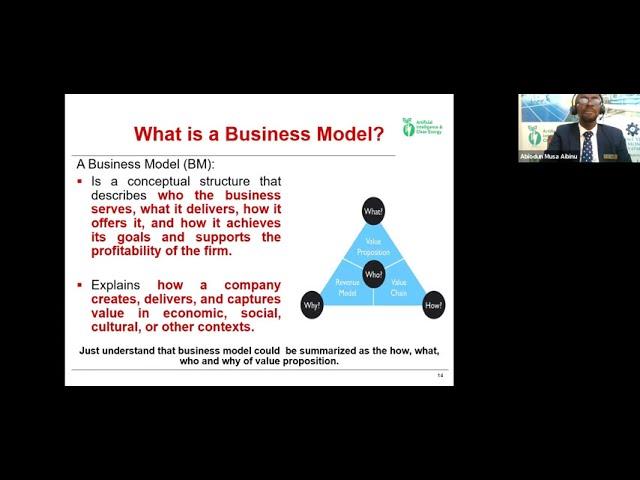 Week 2: Business Focus: Business Models
