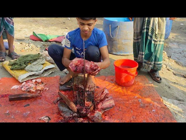 Amazing Giant Pangas Fish Cutting Skills #fishcutting