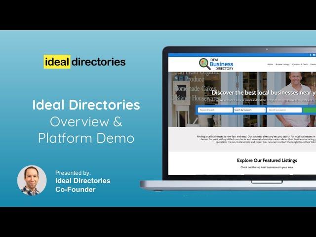 Ideal Directories - Overview & Platform Demo - March 31, 2021