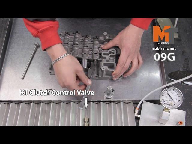 09G Valve Body Repair - K1 Clutch Control Valve