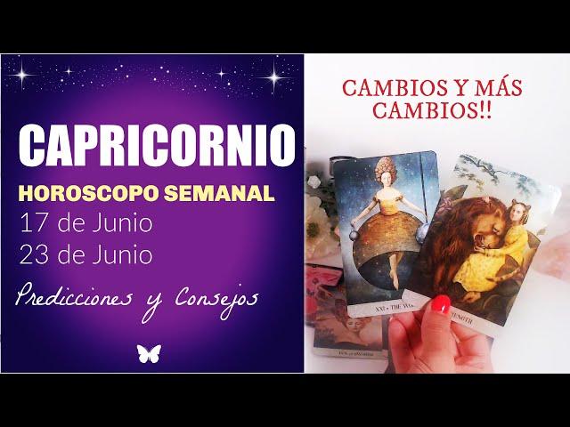 ⭐️CAPRICORNIO! SE SIENTE DERROTADO PERO SACA FUERZAS PARA DECIRTE ESTO!! Horóscopo Tarot Semanal