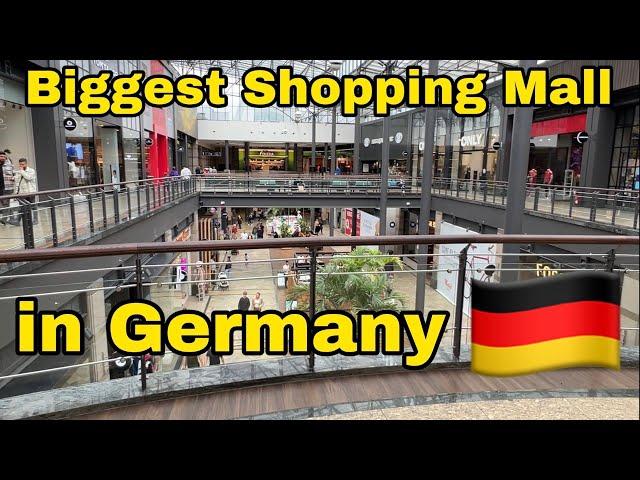 Shopping in Germanys largest shopping mall in Oberhausen Westfield Centro