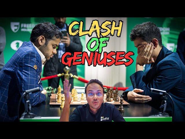 Clash of future World Champions | Arjun Erigaisi vs Nodirbek Abdusattorov | World Rapid 2024