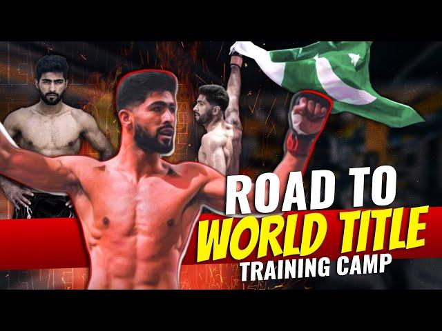 Road To World Title - Training Camp | Karate Combat | Shahzaib Rind Vlogs