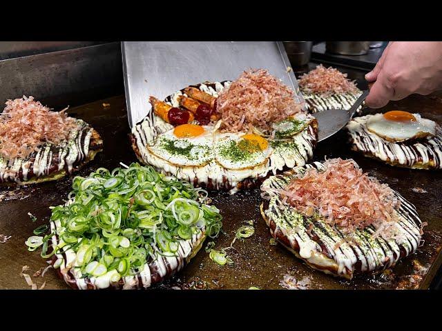 32,000 sold in a month! Delicious Giant Japanese Pancakes - Japanese Street Food