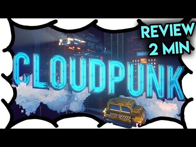 Cloudpunk (2 Min Review) | MrWoodenSheep