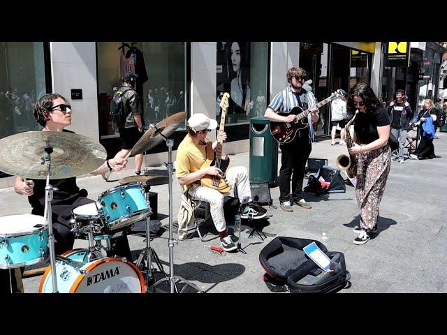 A New Band Forms And Bring Summer Time Vibes To Grafton Street.