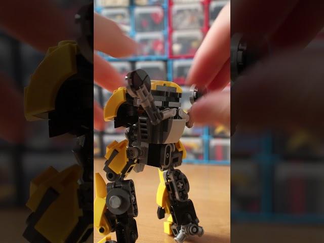 I made a LEGO Bumblebee from Transformers