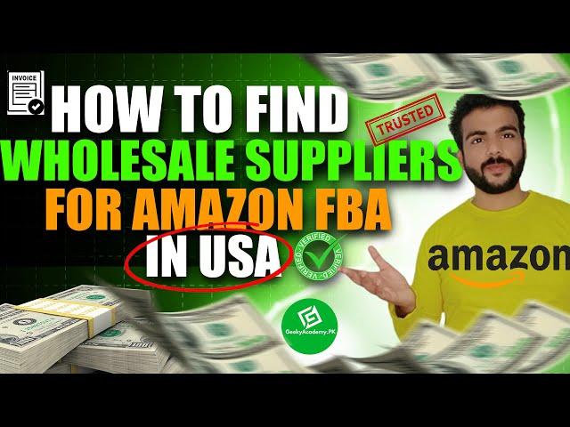 How to Find Wholesale Suppliers for Amazon FBA in USA|How to Find Amazon Wholesale Suppliers in USA