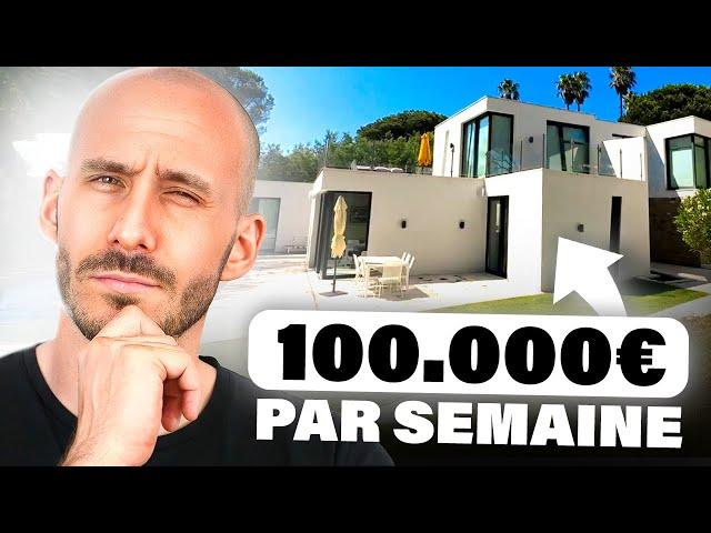 Je visite une maison de luxe à 100K la semaine à Saint-Tropez ! 