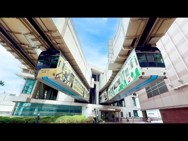 Riding World's Longest Sky Train in Japan | Chiba Monorail  ️