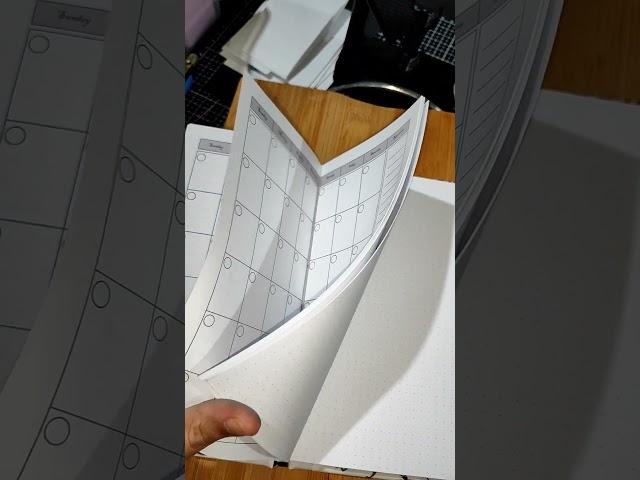 full vidmy handmade travel journal  | traditional bookbinding