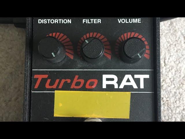 Bass effects: ProCo Turbo Rat