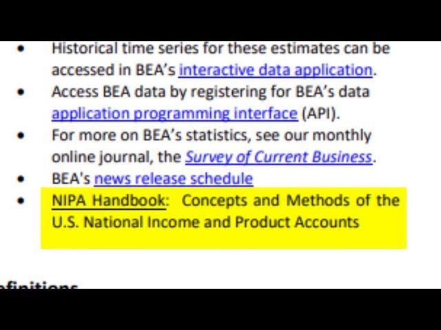 Find it Fast: A Guide to BEA’s News Release Materials