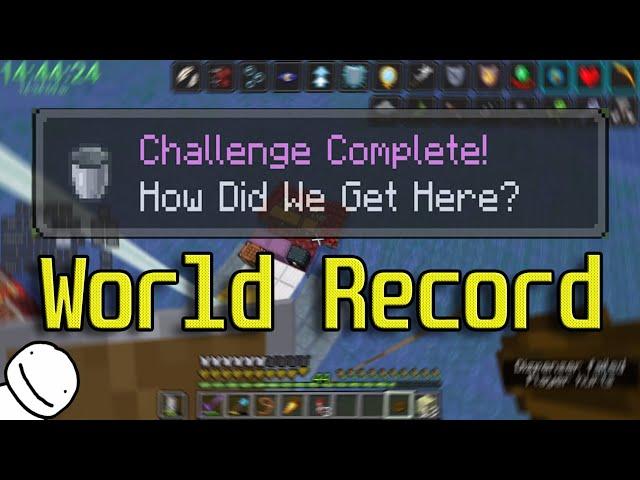 I Got The Minecraft All Advancements Speedrun World Record (Dream Appears)