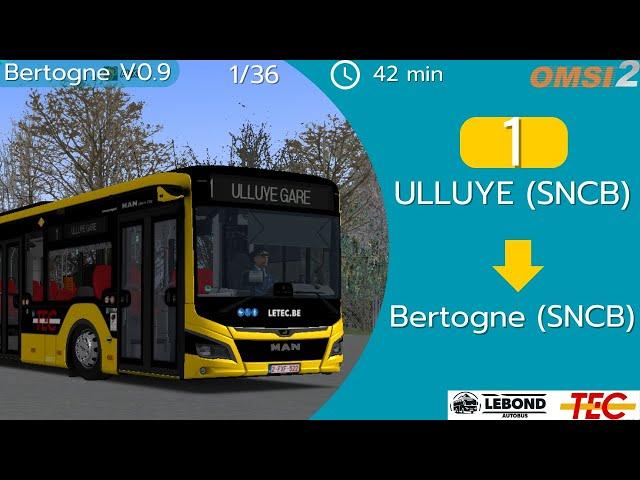 1: Ulluye à Bertogne | Carrière suivie sur Bertogne | 1/36| OMSI 2