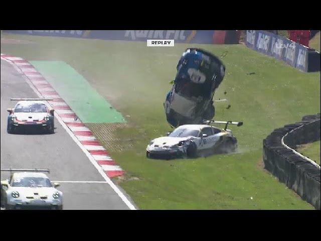 Porsche Carrera Cup GB Crashes 2024