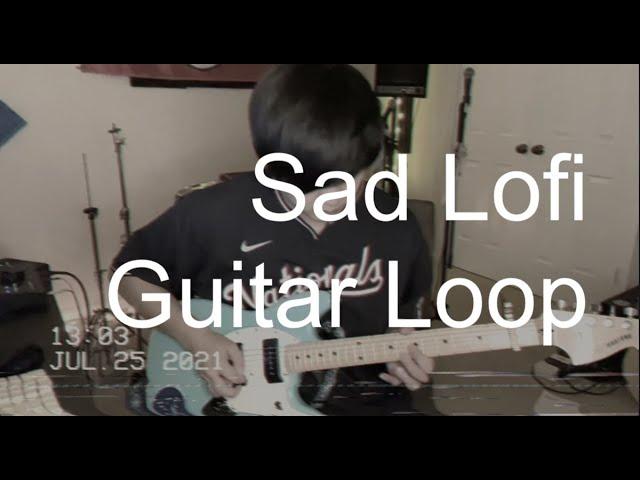 'Feeling Down' - Sad Lofi Guitar Sample - 80bpm