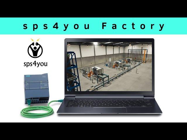 Factory I/O Tutorial - Teil 13 - "sps4you Factory" - SPS programmieren lernen mit Factory IO