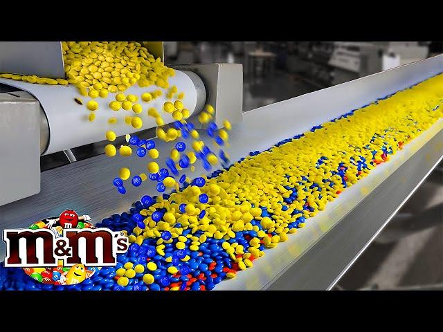 ВОТ КАК НА САМОМ ДЕЛЕ ДЕЛАЮТ КОНФЕТЫ M&M'S