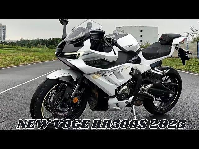 First Look | 475cc | 77 Hp | Empty Weight 192 Kg | New Voge RR500S 2025