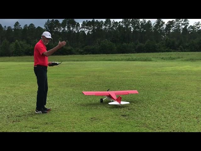 RC Plane Flap Use Demonstrated