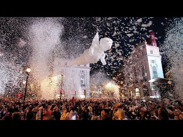 Place des Anges - An enchanting aerial spectacle