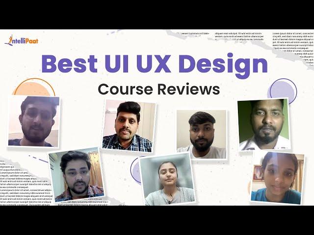 Best UI UX Design Course with Placement | Intellipaat UI UX Course Reviews