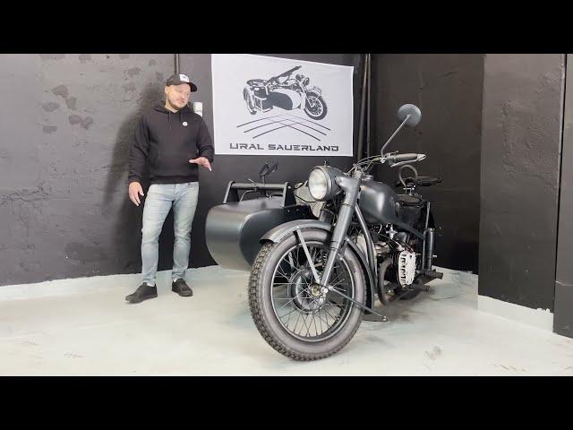 Wehrmachtsgespann Replika aus einer Ural M72 und CJ750. Ural Sauerland / Dnepr /K750