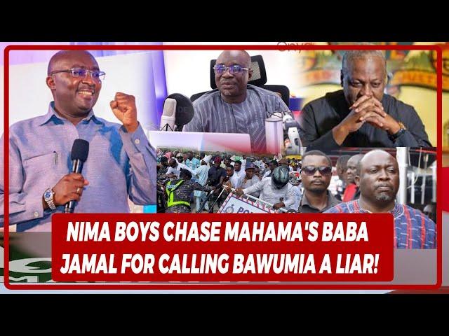 Nima Boys Chase Mahama's Baba Jamal For Calling Bawumia A Liar!