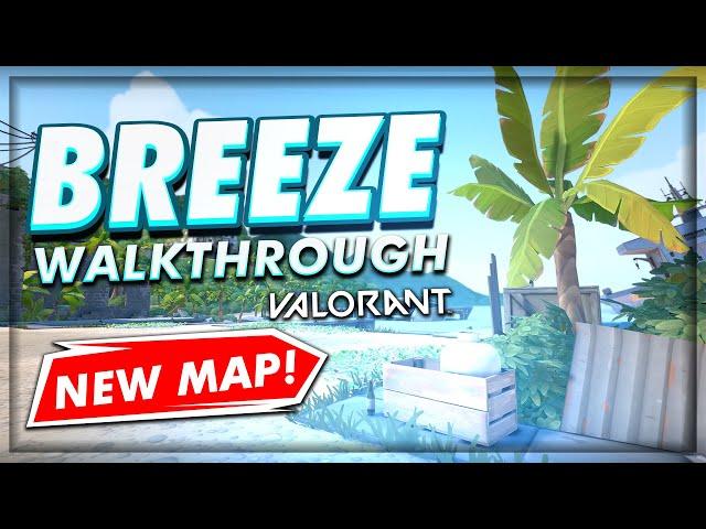 BREEZE | Full Map Walkthrough | VALORANT