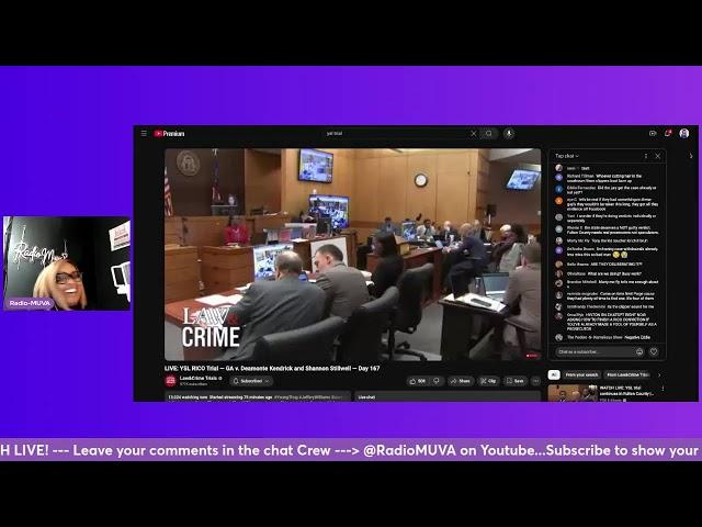 YSL TRIAL VERDICT WATCH LIVE WITH RADIO MUVA