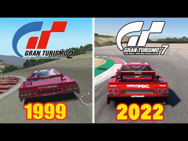 Nissan Skyline Silhouette - Laguna Seca - GT2 VS. GT7