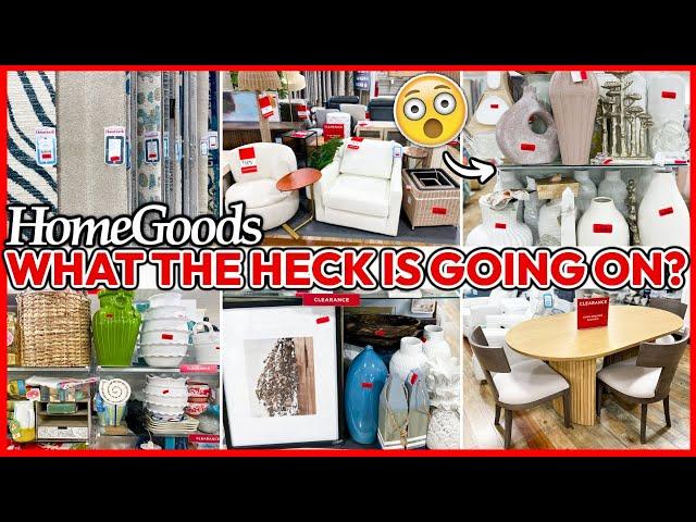 WHAT IS GOING ON AT HOMEGOODS RIGHT NOW??  | Clearance HomeGoods Decor + Furniture