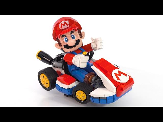 LEGO large-scale Mario Kart review by a non-Nintendo guy! 72037 #NotSponsored