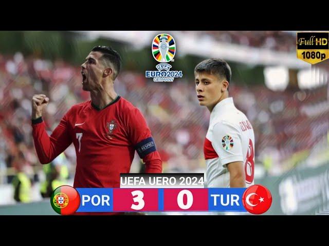 Portugal vs Turkey 3-0 | All Goals & Highlights Euro 2024 • HD1080p