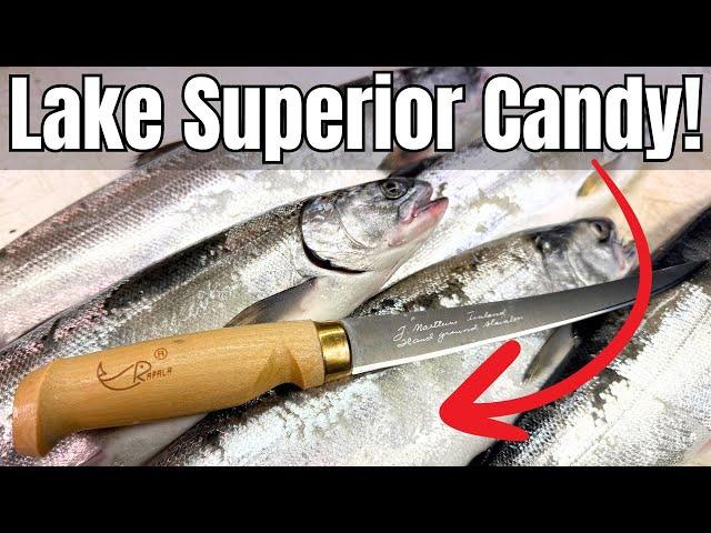 Catching (& Cooking!) The BEST Tasting Fish In Lake Superior - Glazed Coho Salmon!