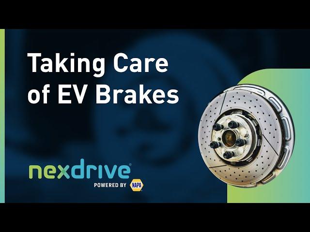 NexDrive - Taking Care Of The Brakes On Your Electric Vehicle