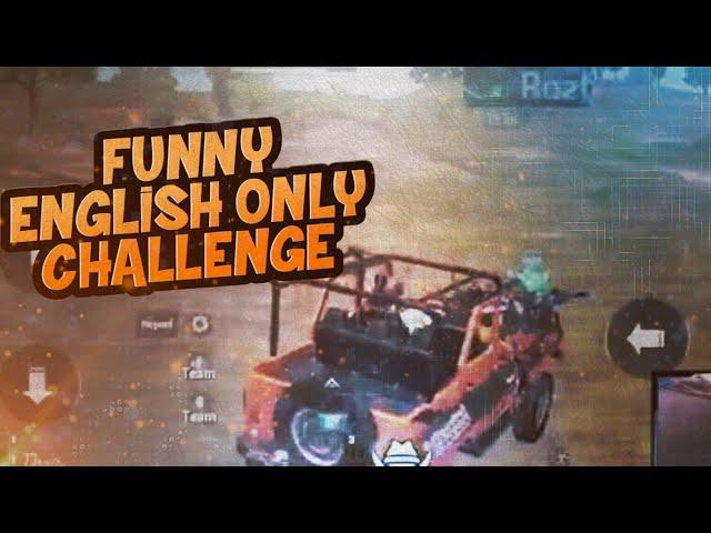 We try to speak in ENGLISH | Pubg Mobile FUNNY