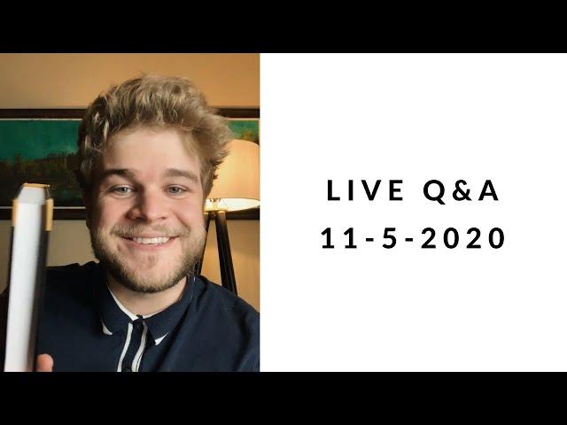 Live Q&A: 11-5-2020